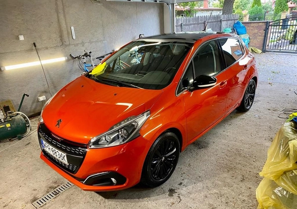 Peugeot 208 cena 34900 przebieg: 112000, rok produkcji 2015 z Szczecin małe 137